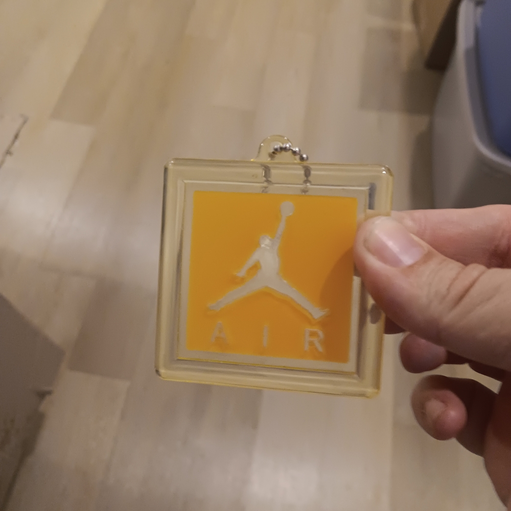 Jordan Orange Hang Tag Retro